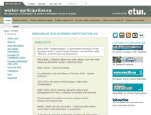Tablet Screenshot of fr.worker-participation.eu